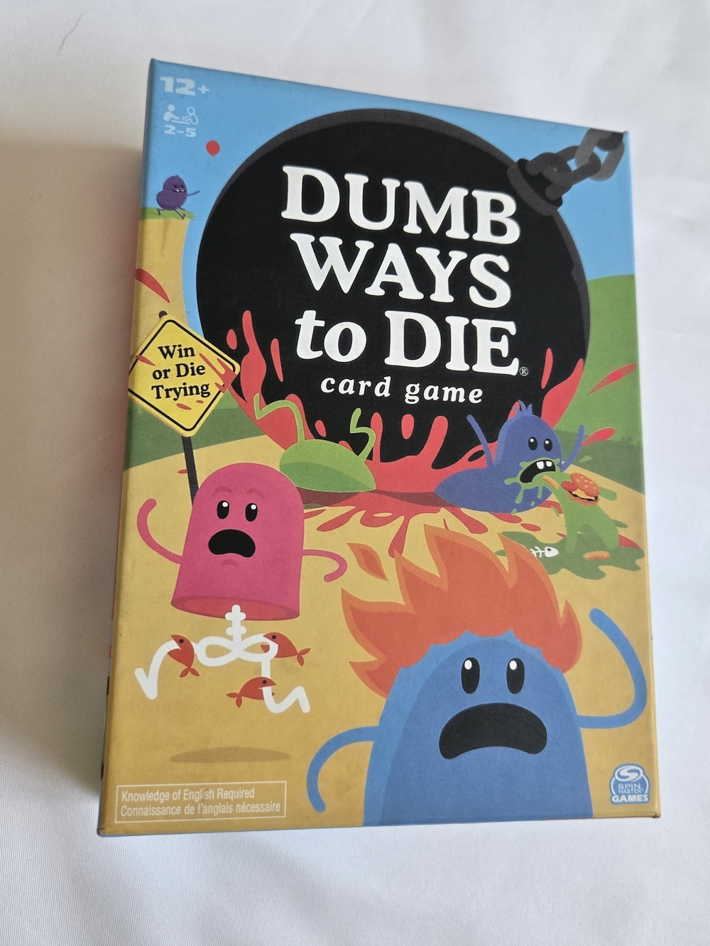 Dumb Ways To Die Card Game Spin Master Dumbville Party Fun